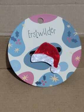 Erstwilder Santa Hat Brooch